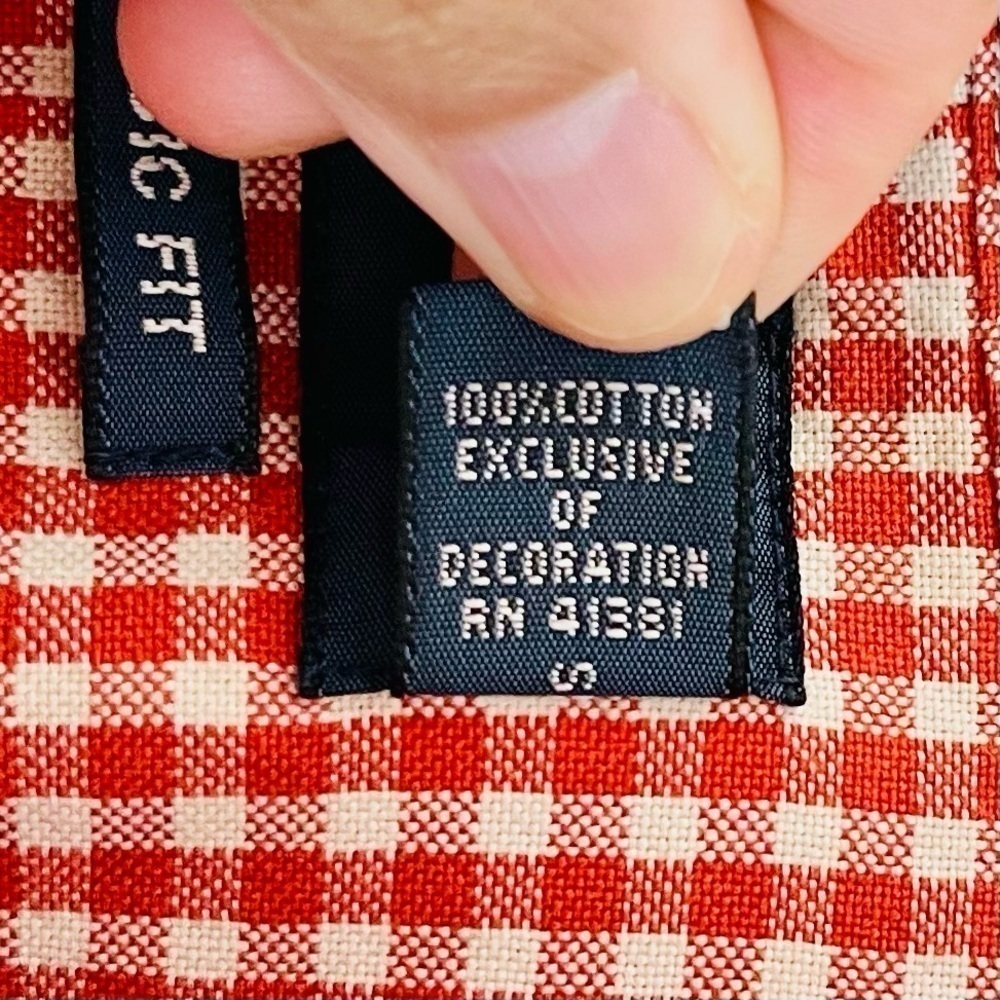 Polo Ralph Lauren Custom Fit Gingham Long Sleeve Button Down Shirt Size XL - Picture 4 of 10